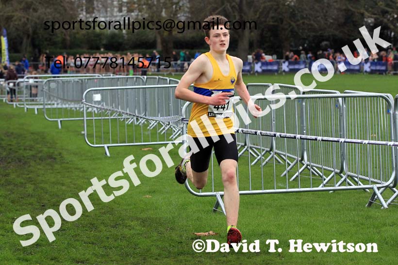 Boys Under-15s, 2022 British Athletics Cross Challenge, Sefton Park, Liverpool.  Photo: David T. Hewitson/Sports for All Pics